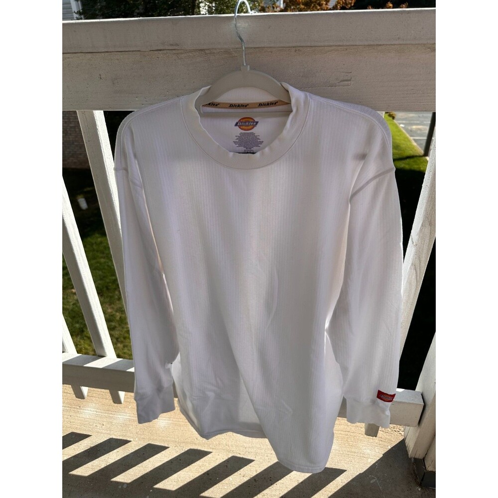 Dickies White Long Sleeve T-Shirt XL
